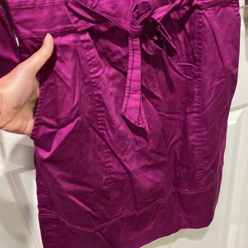 DVF Pleat Detail Half Sleeve Sheath Dress - Picture 3 of 9